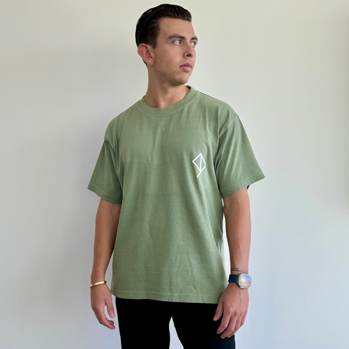 Members Only Pistachio Green Tee