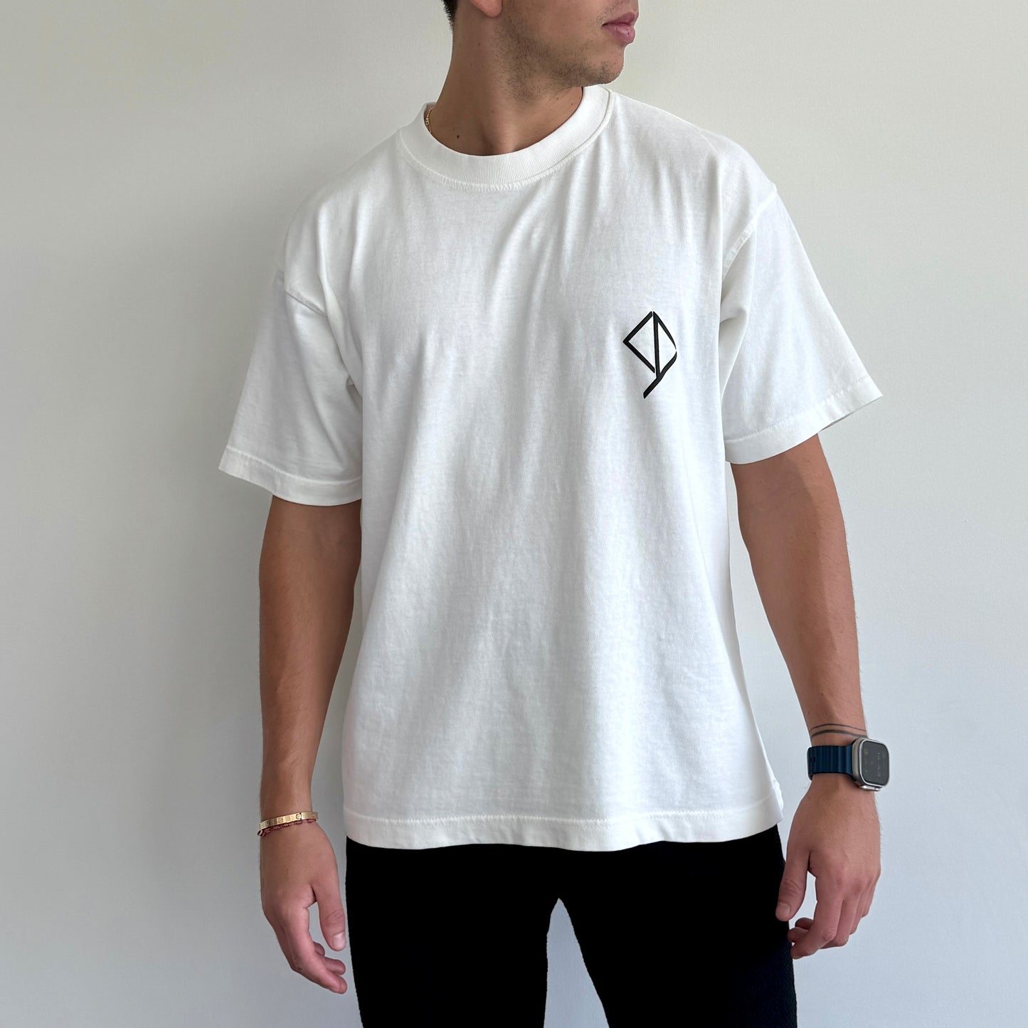 Members Only White Tee