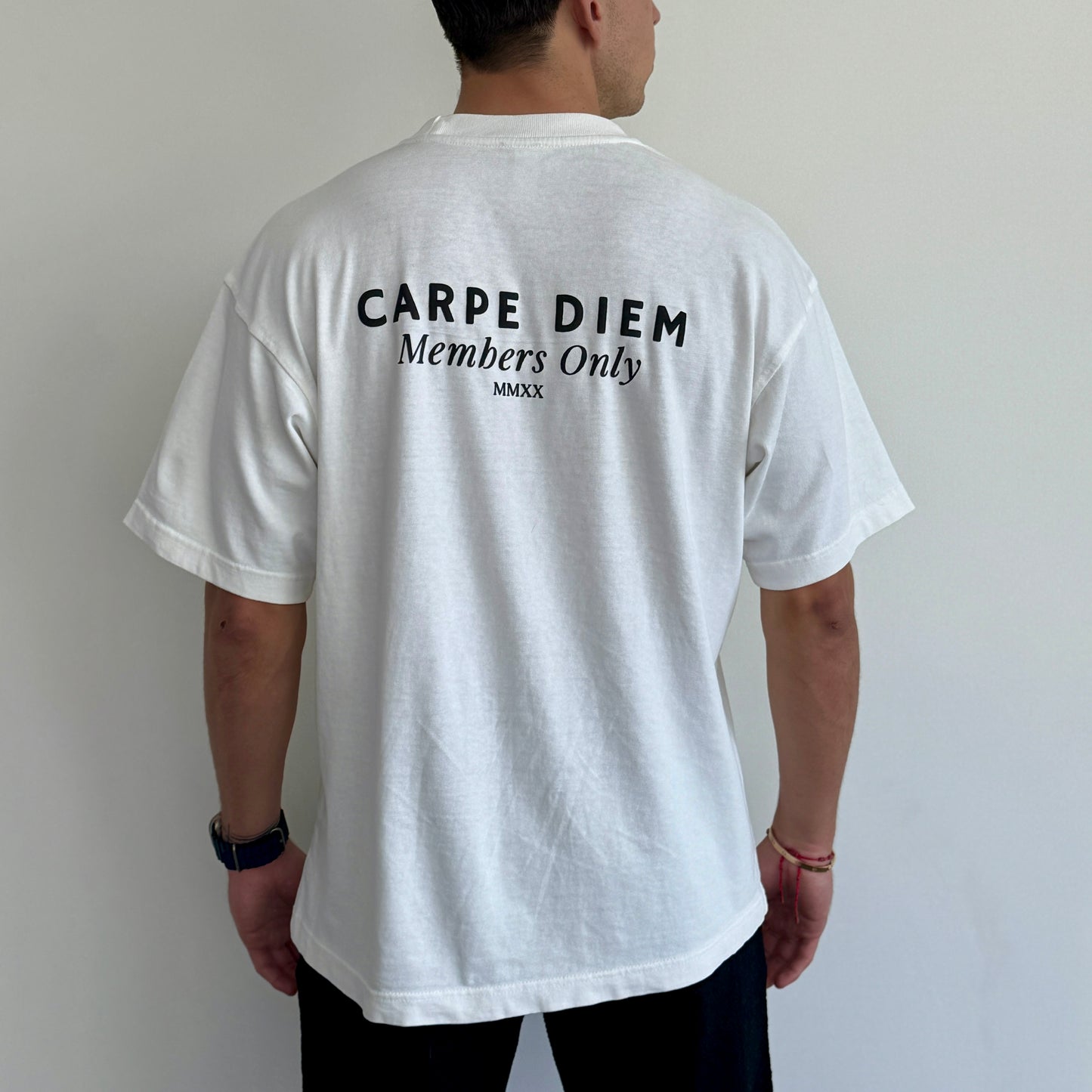 Members Only White Tee
